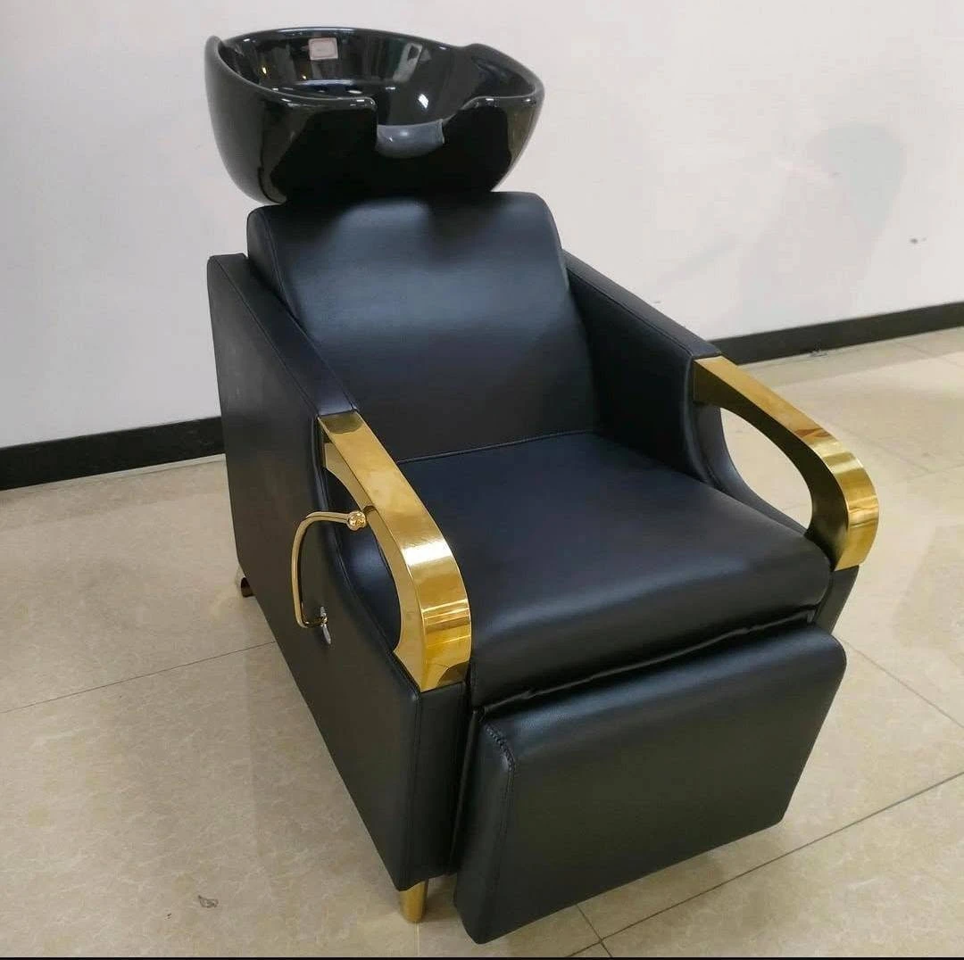 GOLD SHAMPOO SINK - Professional Salon Equipment at Beauty Republic Equipment Store